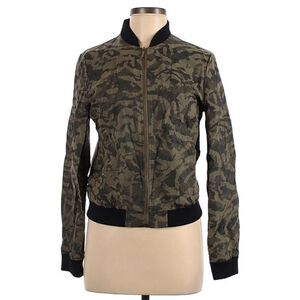 BNCI Camo Bomber Jacket Women's Size Large EUC